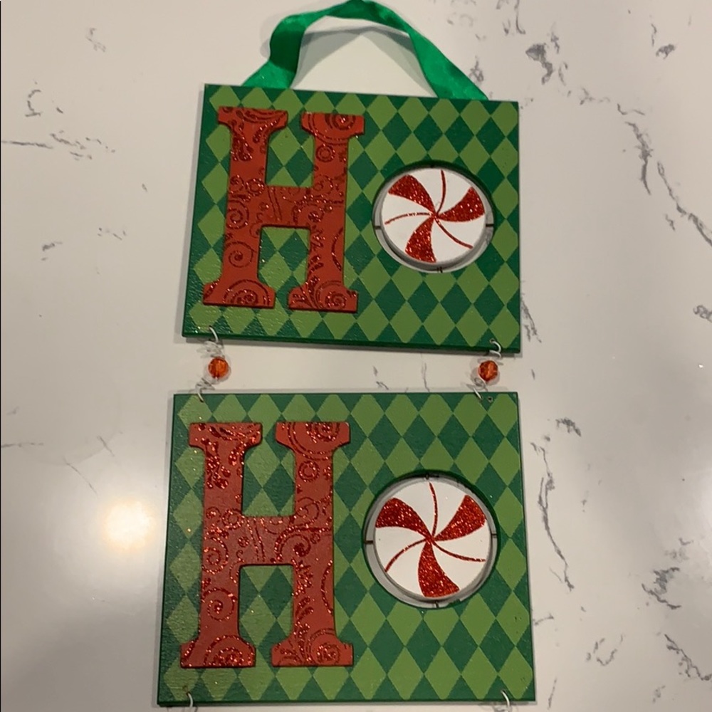 Ho, ho, ho hanging decor
